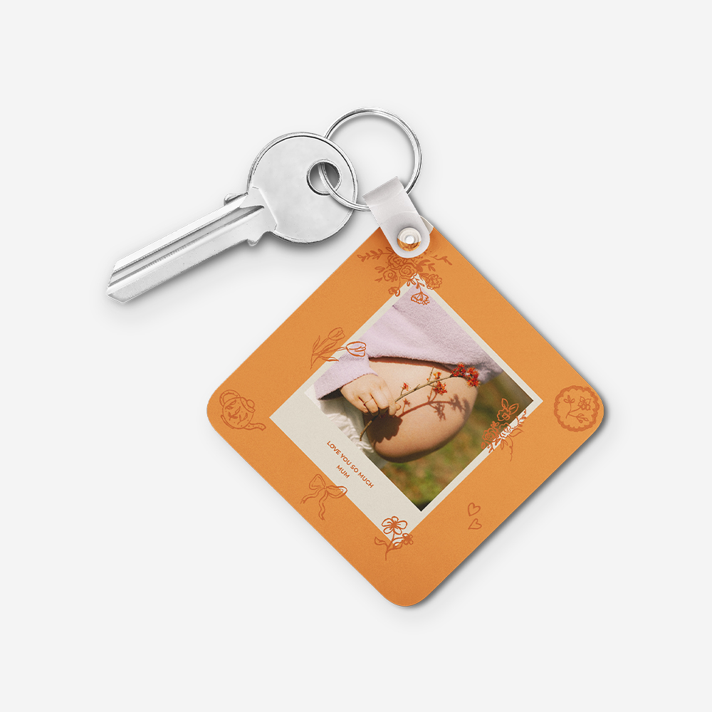 Porta-chaves Love You Mum 1